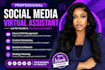 executive virtual assistant social media manager data entry admin insta reels