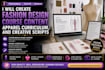 create fashion design course content, apparel curriculum and creative