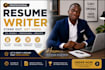 write a professional ats resume and cover letter
