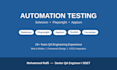 automate web and mobile based applications using selenium  playwright  appium