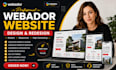 redesign webador website webador website design wordpress webador website