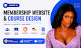 membership website course design buddyboss moodle lms course content learndash