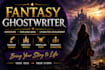 ghostwrite your fantasy adventure story or novel