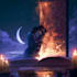 create a captivating romantic book cover illustration