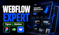 develop webflow website redesign figma to webflow as webflow expert