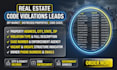 do real estate code violation and distressed property leads