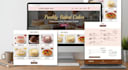 design a responsive HTML CSS bakery and cake shop website