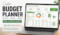 create budget planner monthly weekly finance tracker google excel spreadsheet