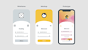 design a clickable prototype of your app or saas idea