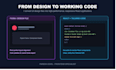 convert figma to react js with tailwind CSS or build custom react UI