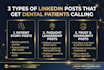 write linkedin ghostwriting posts for dental professionals
