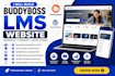build wordpress lms learndash tutor lms masterstudy buddyboss website