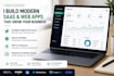 build a full stack saas mvp with next js and node js