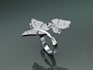 provide a 3d printable butterfly ring stl file