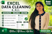 merge, consolidate, combine and clean data in excel or CSV