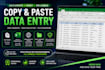 do accurate copy paste and data transfer tasks