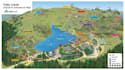 create custom hiking trail map, park map, adventure map and tourist map