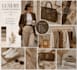 design a modern fashion mood board  and creative college