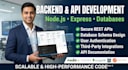 develop secure rest apis and database architecture in node js and express