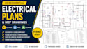 create US residential electrical plans and mep drawings