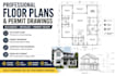 create floor plans and permit drawings