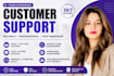 be your customer service representative, email and live chat agent