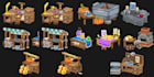 make a custom minecraft fps gun, weapon models, furniture model in blockbench