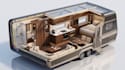 design campervan, rv and caravan interiors with realistic 3d renders