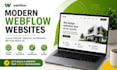 design a webflow website for saas startups and tech companie