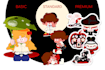 draw cute custom character illustrations and stickers