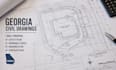 provide georgia civil drawings utility plan drainage layout grading plan