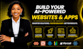 claude code websites design, custom landing pages, claude coded app, ai agent