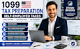 prepare US 1099 and self employed tax returns for freelancers