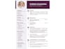 design a professional and modern CV resume