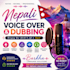 provide native nepali voice over,dubbing and narration