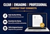 rewrite and summarize your content clearly and professionally