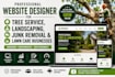 tree service, landscaping, junk removal , lawn care website expert