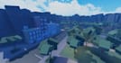 create a low poly roblox tycoon map with custom buildings and immersive design