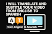create subtitles for your videos