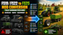 convert your fs19 fs22 mod to a fully working fs25 mod