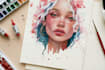 draw a watercolor illustration