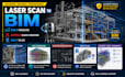 do laser scan to bim sds2 modeling autocad block creation revit to ifc