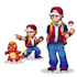 create custom pixel art animation, pixel art character, and sprite sheet