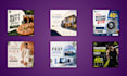 design social media ads and posters