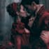 fantasy book cover, dark romance, book cover design