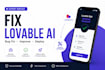 fix lovable ai apps, lovable bugs, supabase, replit, base44 and vibe code issues