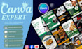 design social media posts and canva templates