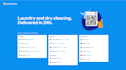 build a full stack web application for your laundry business