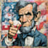 make a political cartoon art