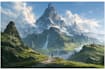 draw fantasy concept landscape